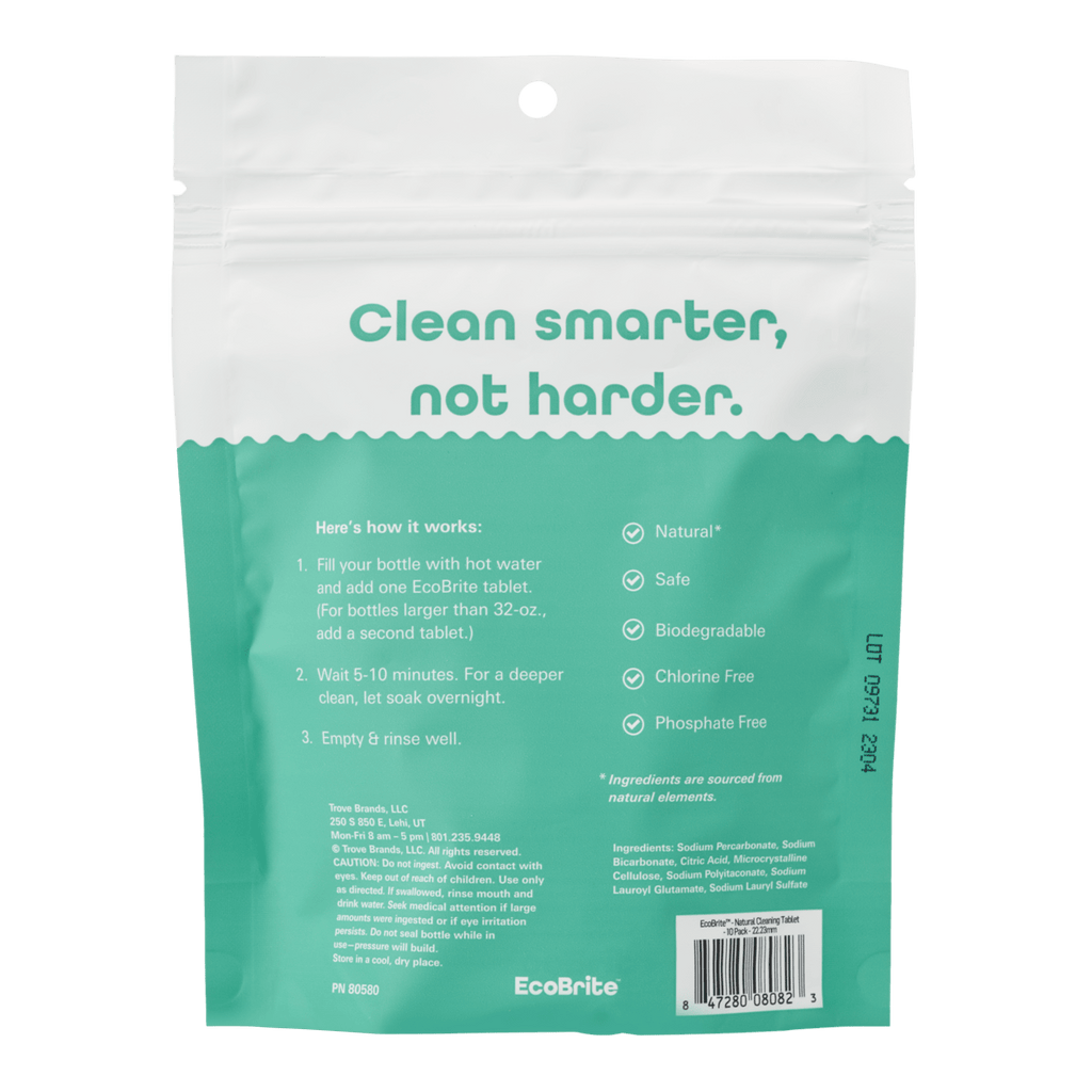 Bottle Cleaning Tablets Water Bottle HCGMUASP