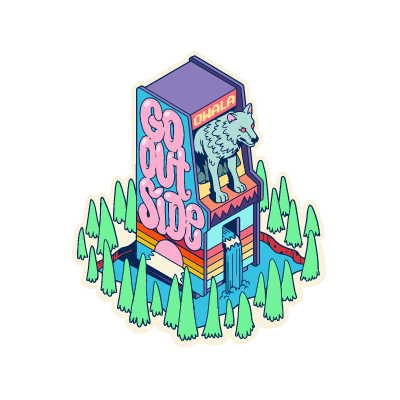 Stickers Water Bottle J3II0