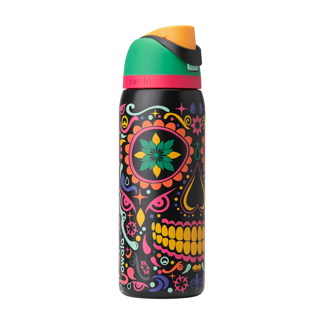 Sugar Skull Water Bottle 3WZR6